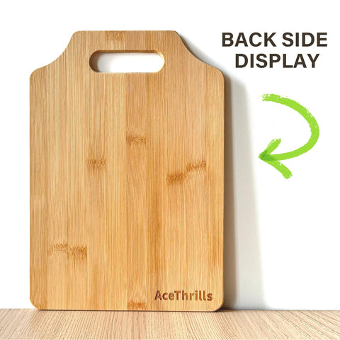 AceThrills regalo para papá, tabla grabada para celebrar al mejor cocinero.