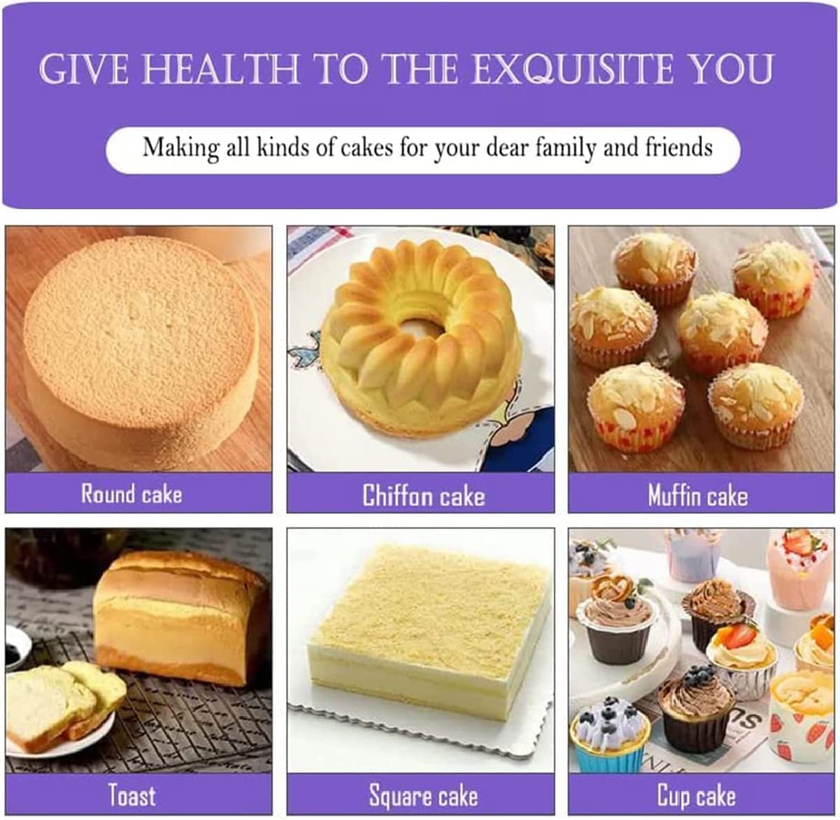 Acidea pincel-silicona para hornear: engrasar fácilmente para desmolde perfecto