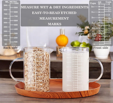 Ackers BORO3.3 vaso medidor con boquilla en V para control de vertido