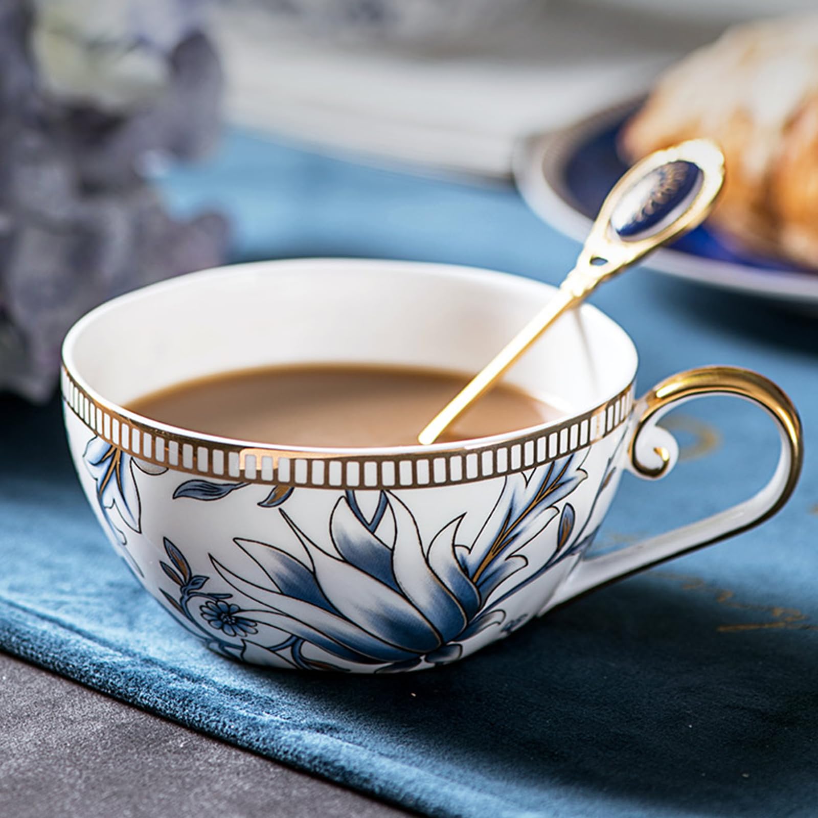 ACMLIFE regalo perfecto para mujeres, estilo vintage azul
