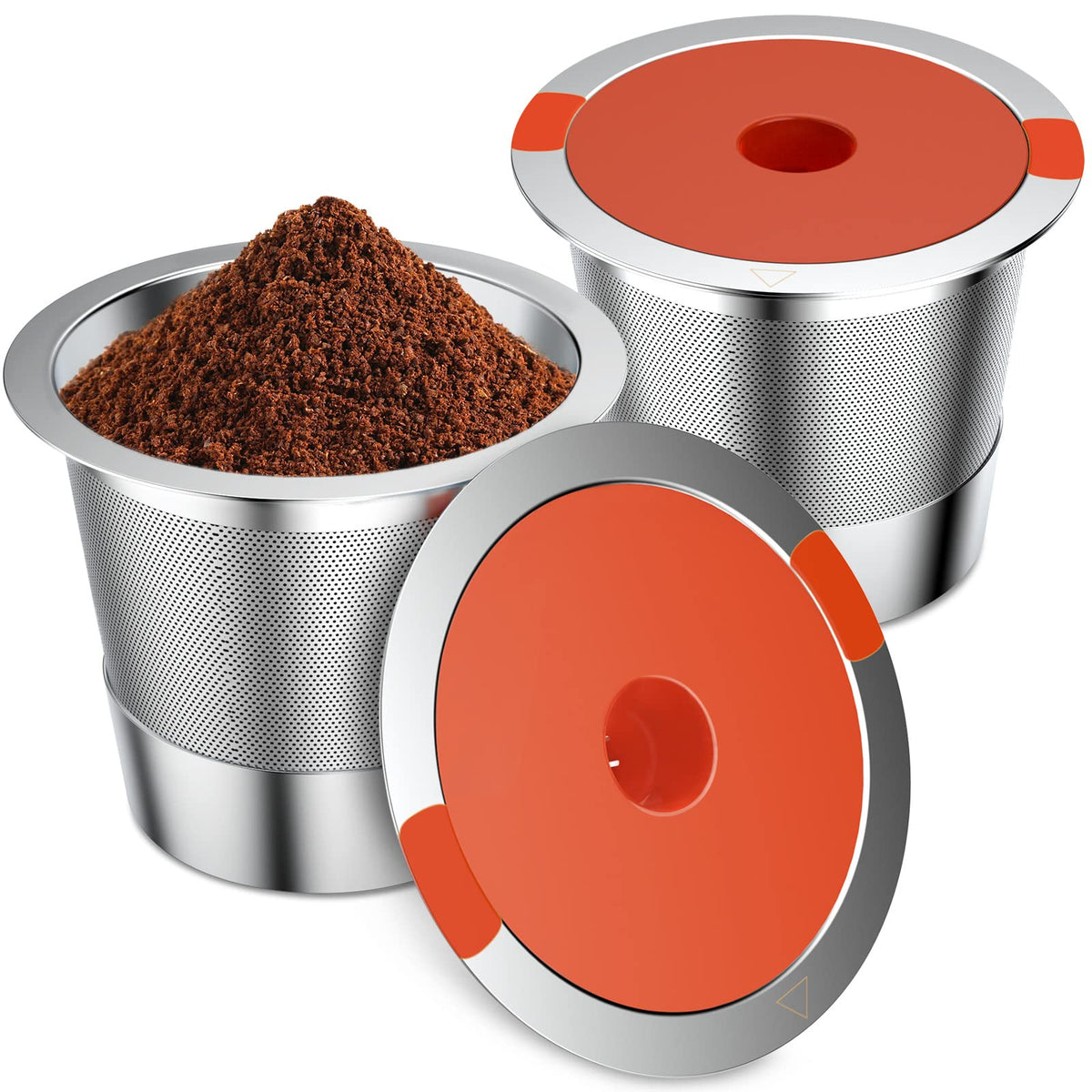 ACOFEM tazas K Cup reutilizables compatibles con Keurig 1.0 y 2.0 para uso diario