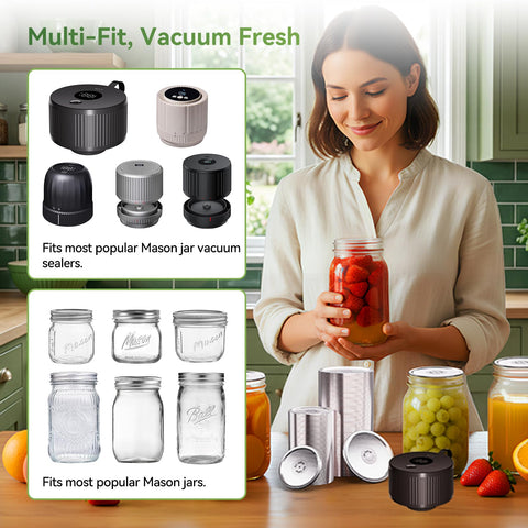 ACRXOH frascos Mason para alimentos seguros y secos.