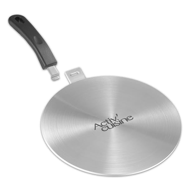 ACTIV CUISINE difusor de calor de 7-9 pulgadas para vidrio de cocina, distribución uniforme.
