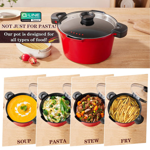 Mango Bakelite ergonómico de ACTIV CUISINE, manteniendo la mano fresca durante la cocción.