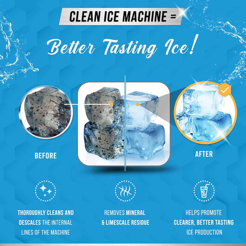 ACTIVE eliminador de olor para máquinas de hielo, frescura.