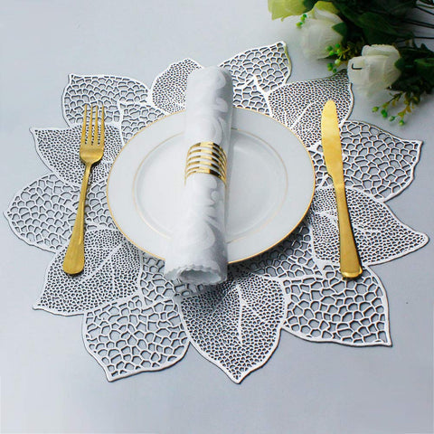 Mantel hibisco hueco AdasBridal para uso diario y eventos especiales.