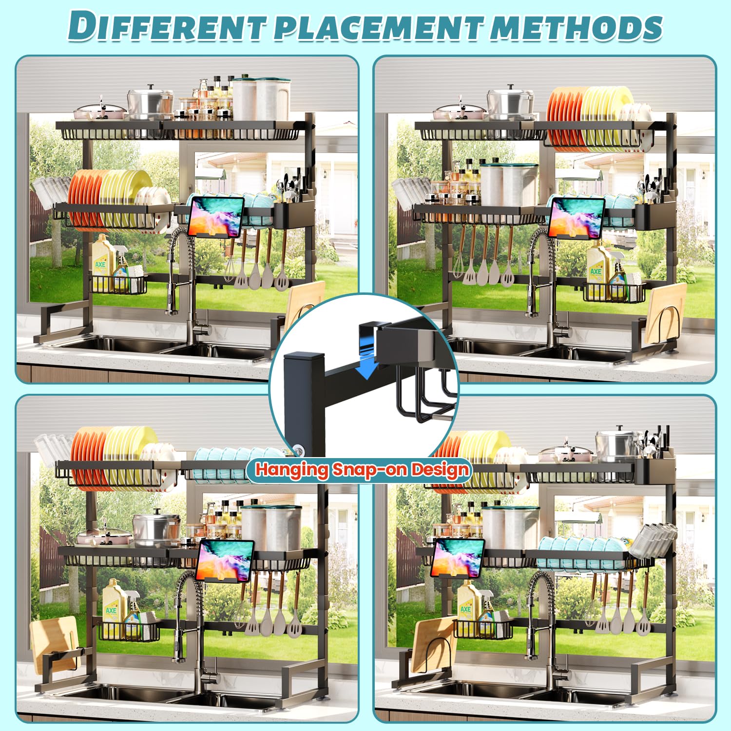ADBIU diseño expandible que maximiza el espacio disponible.