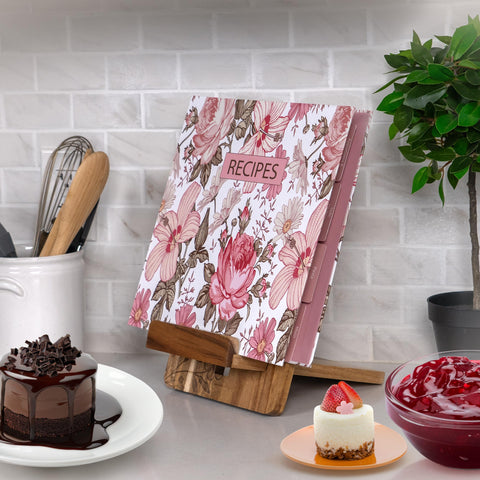 Addimay sistema de almacenamiento de recetas con divisores para mantener todo ordenado