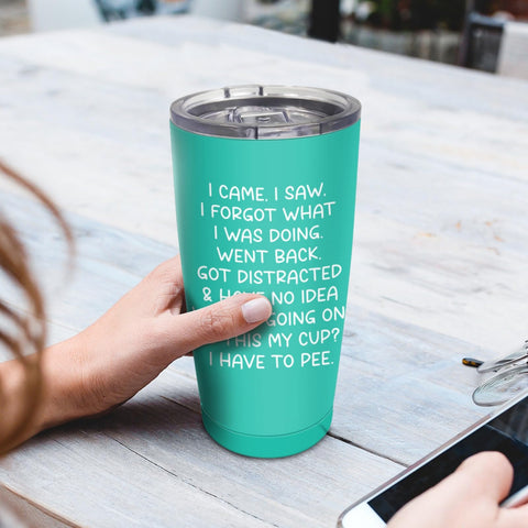 Adimidy vaso para viajes, perfecto para café, té o bebidas frías.