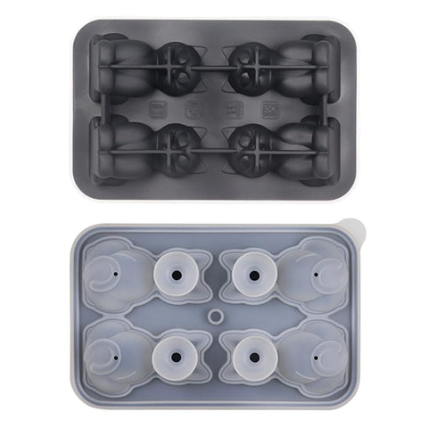 Admaison formas divertidas hielo: crea cubos temáticos para fiestas.