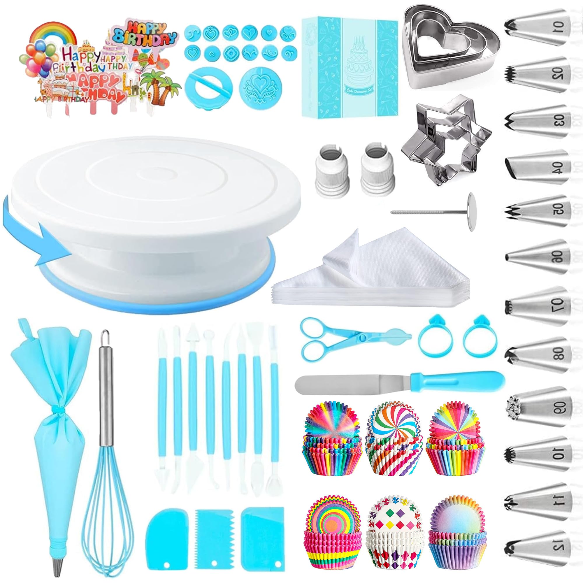 Adocfan kit decoracion torta: precisión para decoraciones profesionales en casa.