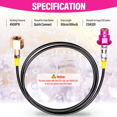 ADTIO adaptador CO2: conexión rápida compatible con Duo, E-Duo, ART y Gaia.