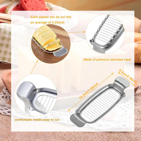 ADULLPONY Cortador mantequilla: diseño compacto para cocina ordenada.