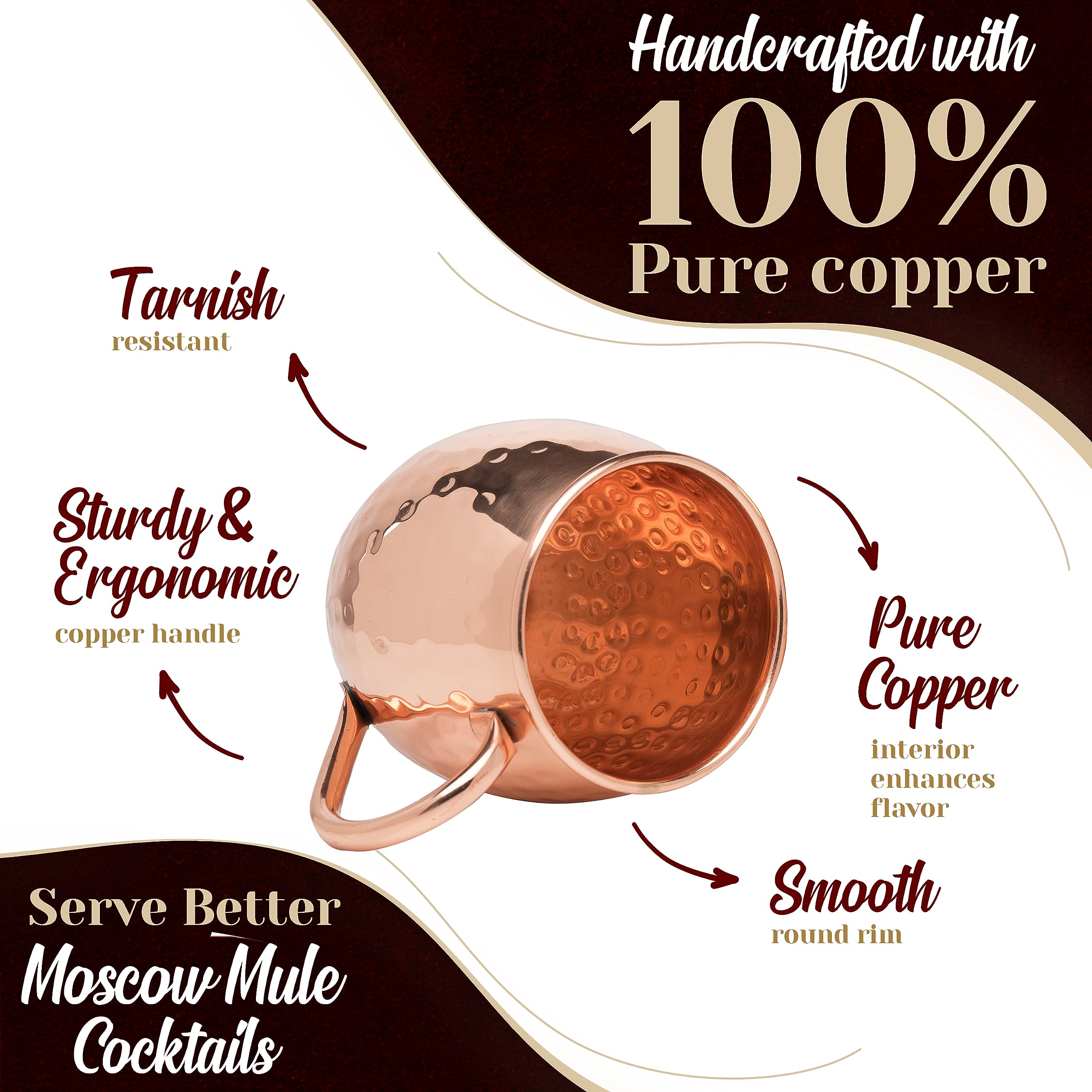 Advanced Mixology Mule Science: caja regalo de cobre lujosa, ideal para sorprender.