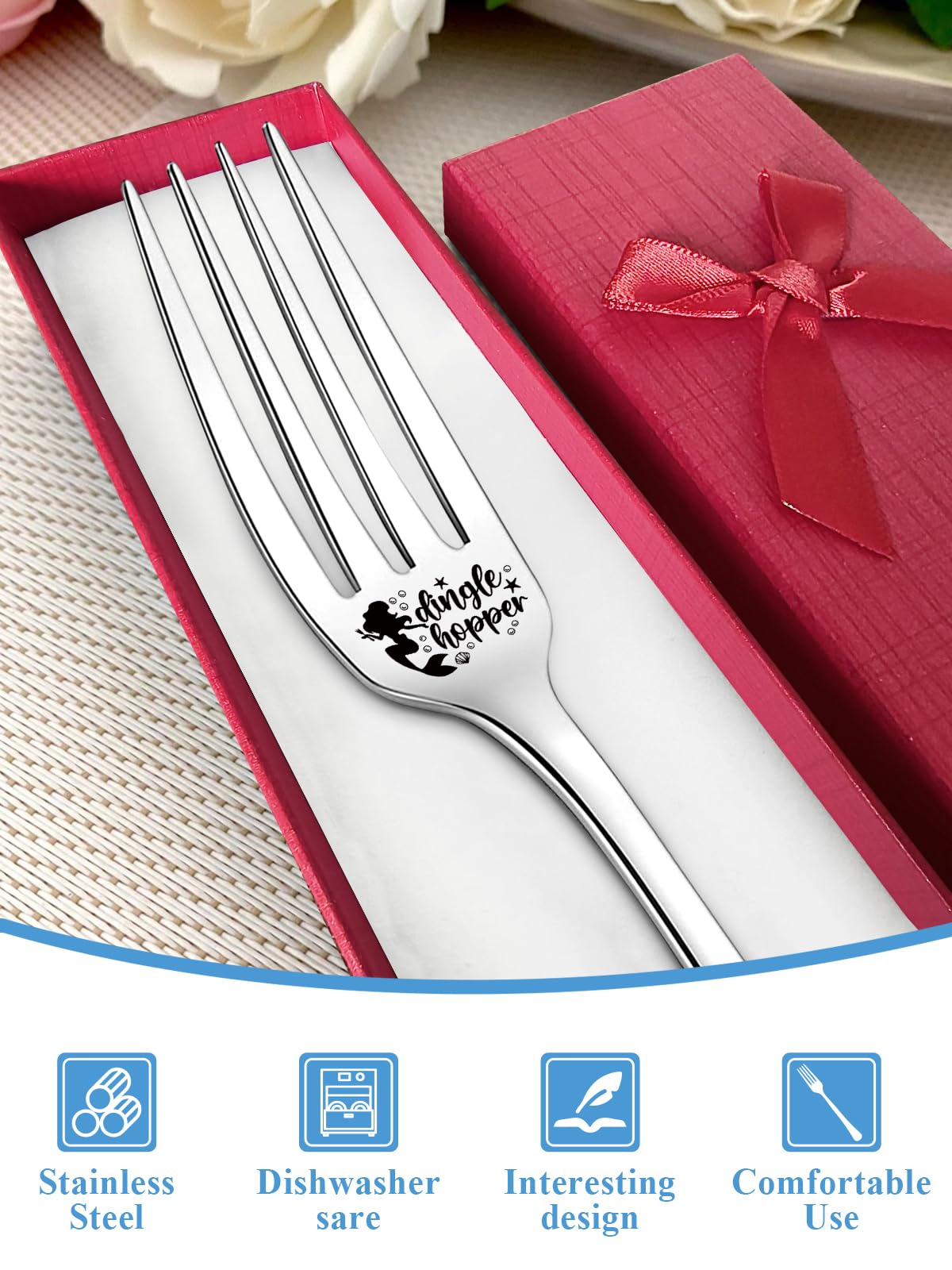 Advivio Dingle Hopper con acabado espejo, brillo duradero para mesa elegante.