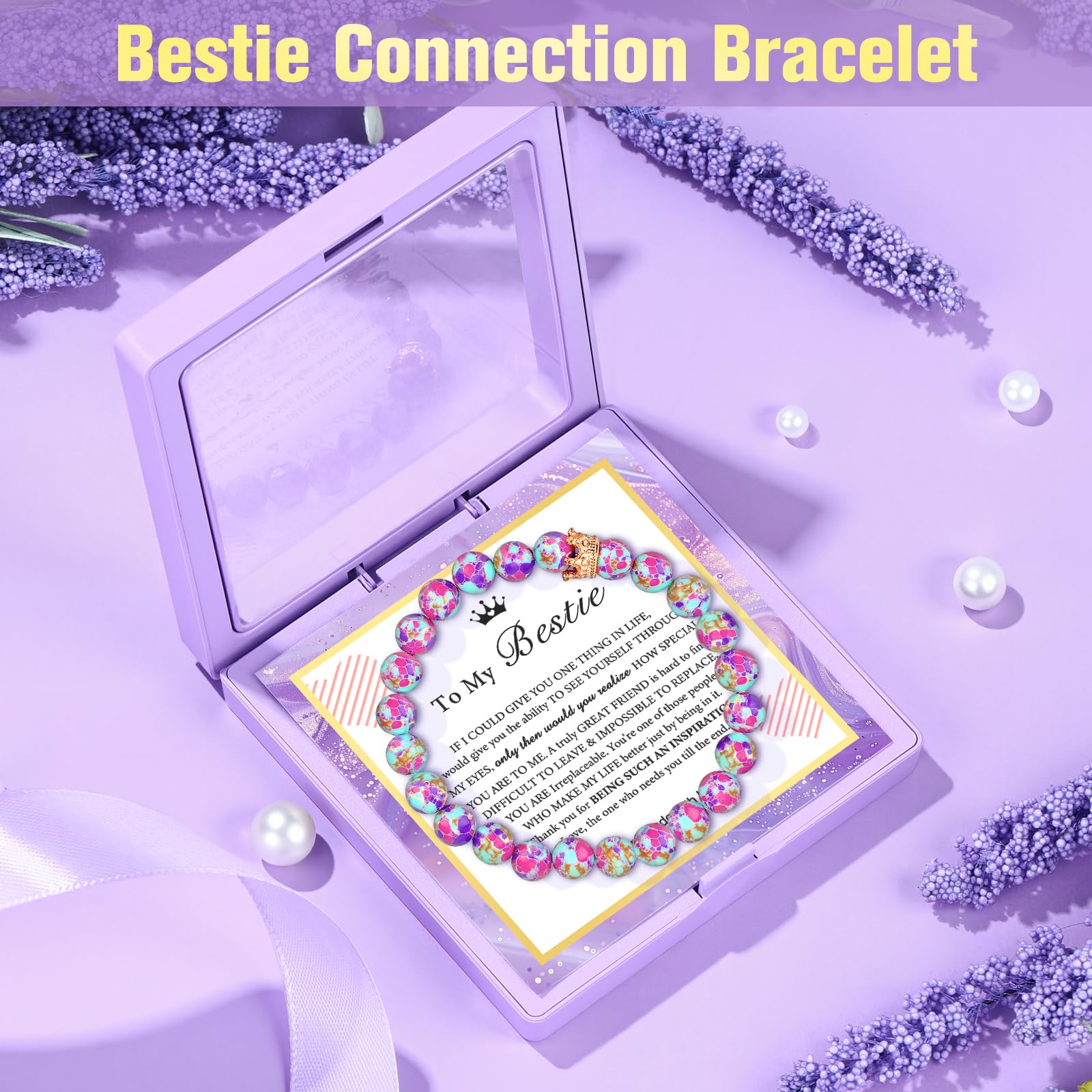 Adwaita pulsera con corona: joya única para ella
