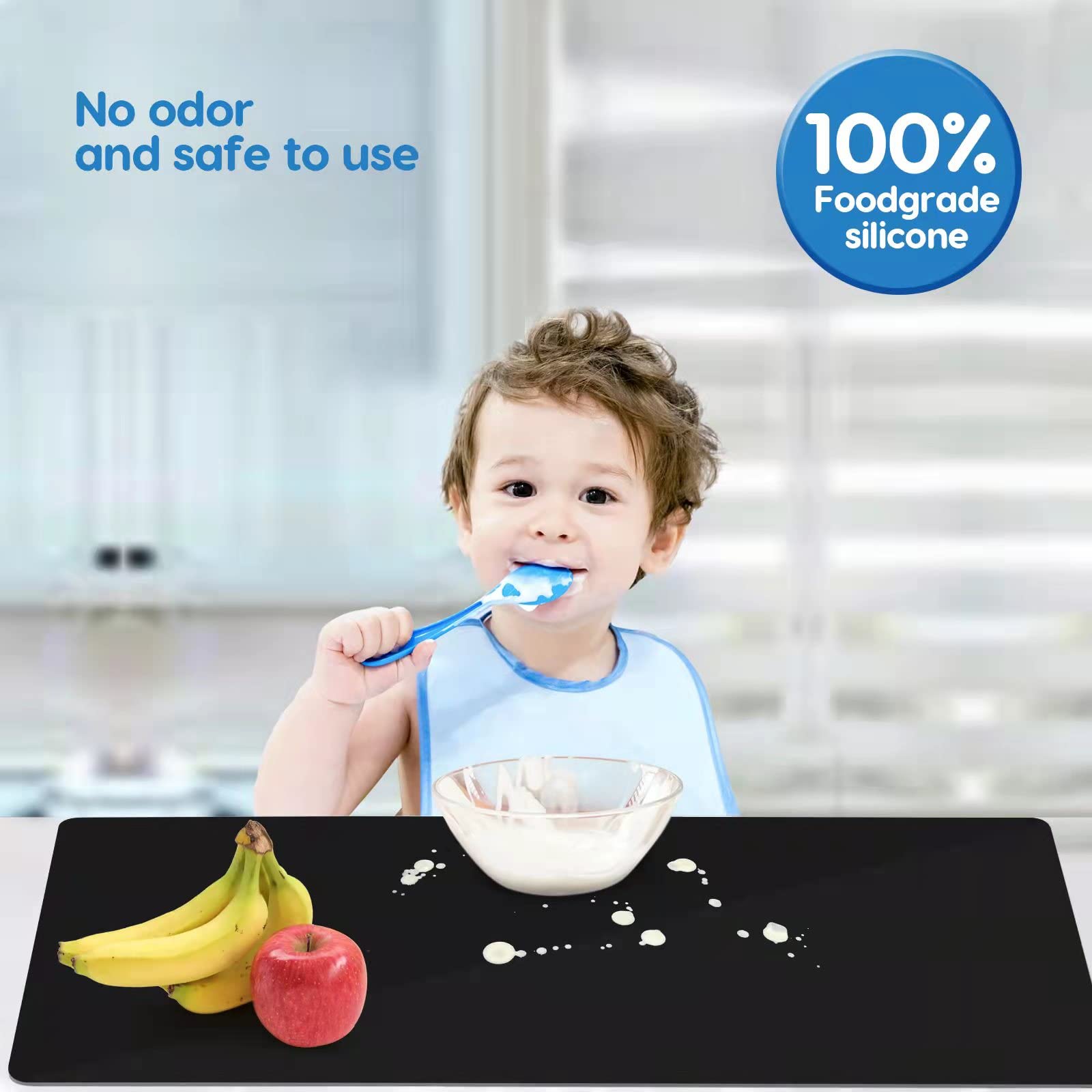 AECHY superficie de silicona durable y flexible para tareas diarias.