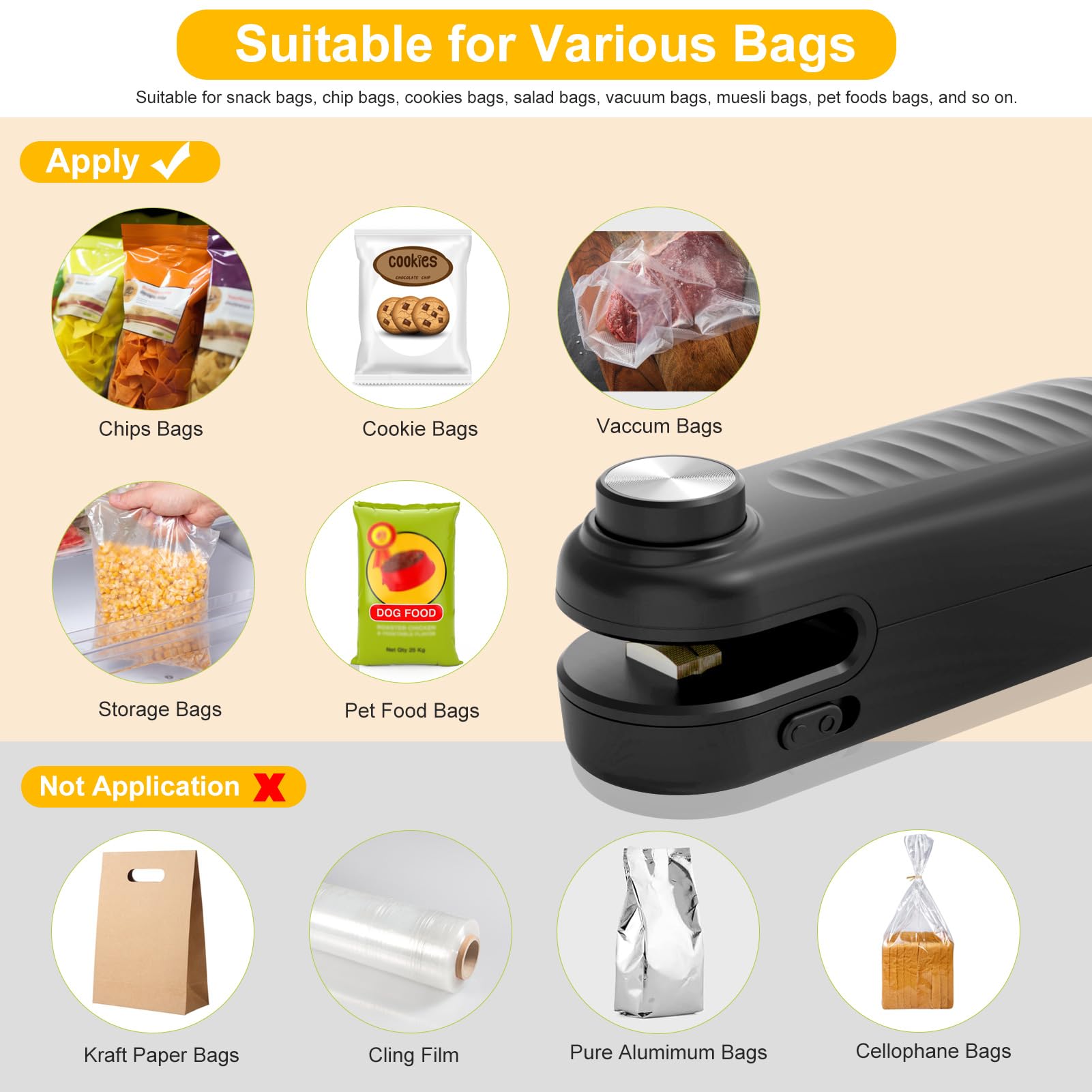 Aedicce diseño portable con iman para fijar al refrigerador