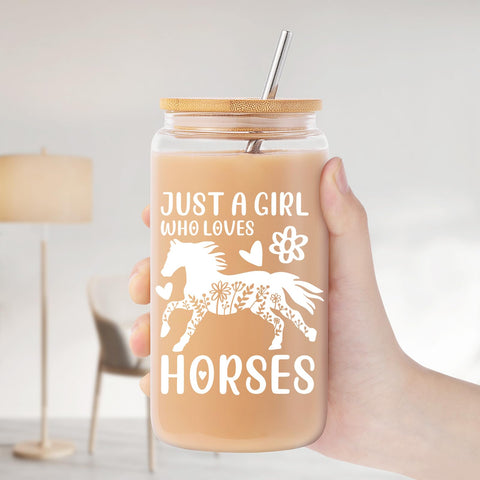 Taza Aeenr de vidrio 16 onzas; regalo perfecto para cumpleaños.