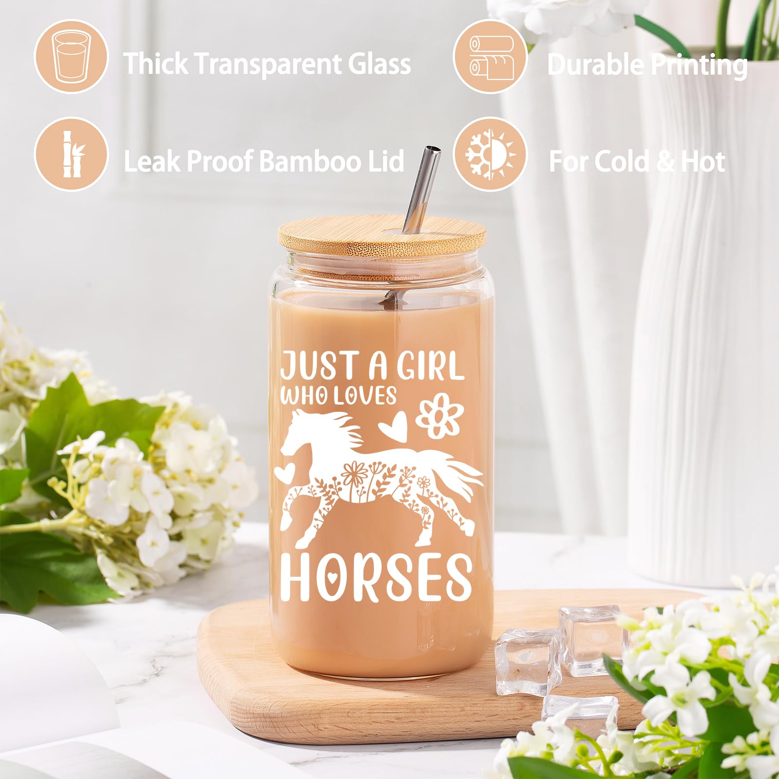 Regalo Aeenr con motivo caballo; regalo ideal para amantes de caballos.