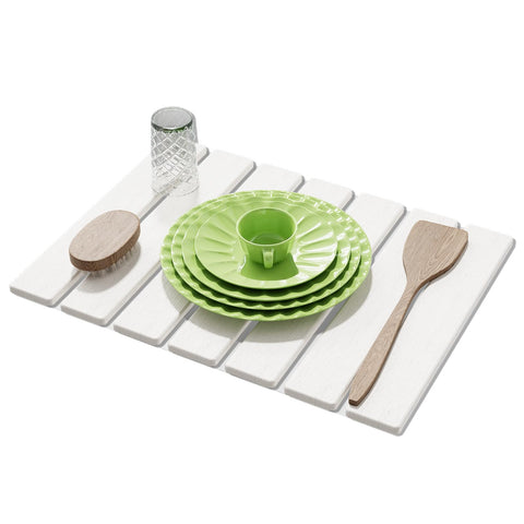 AEFLM almohadilla de piedra secado rapido cocina, absorbe y secado eficiente para vajilla.