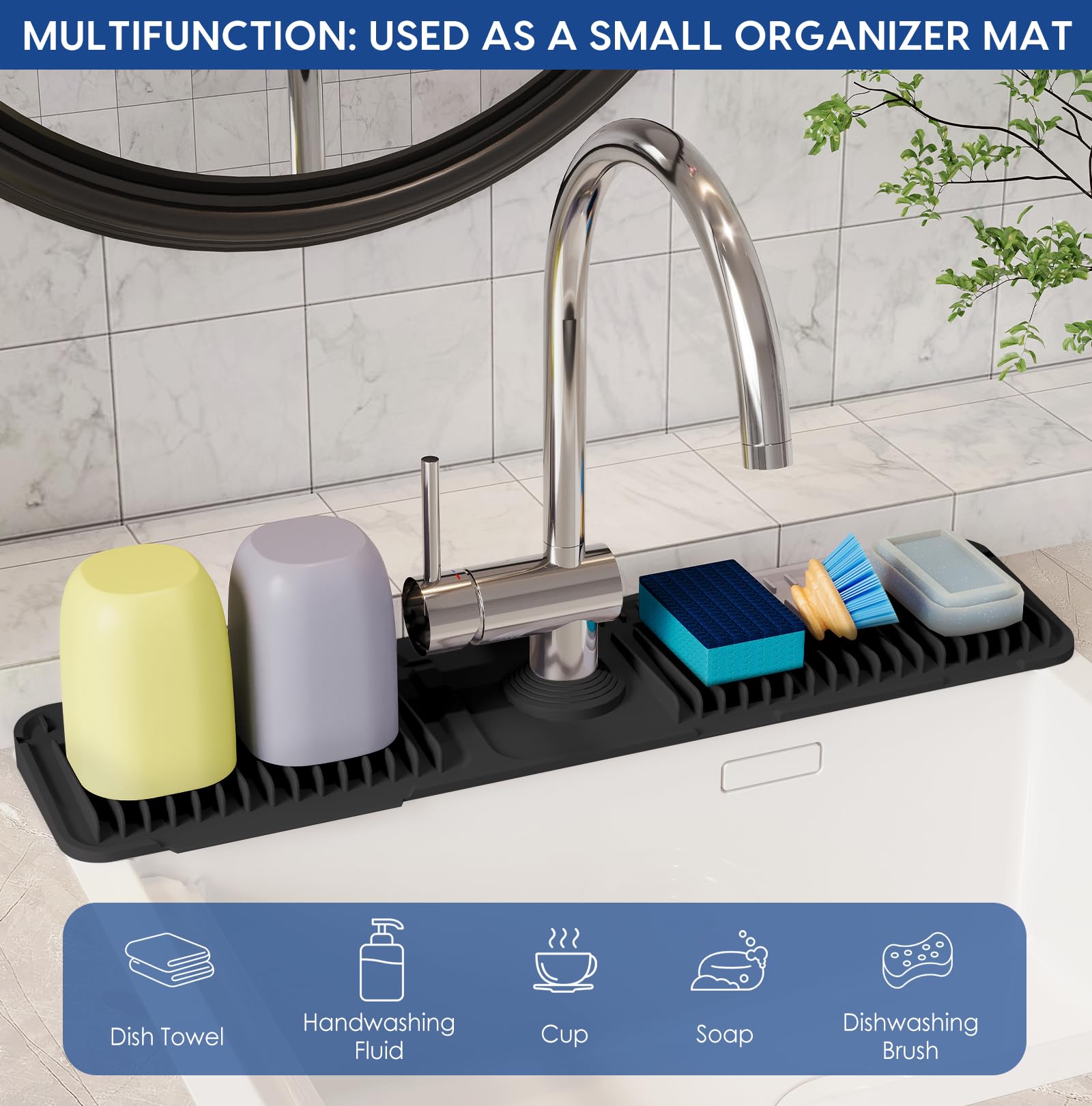 AEFLM uso versátil: cocina, baño o lavandería para organización