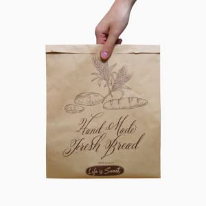 AeKahtay uso múltiple de bolsas para pan y otros alimentos