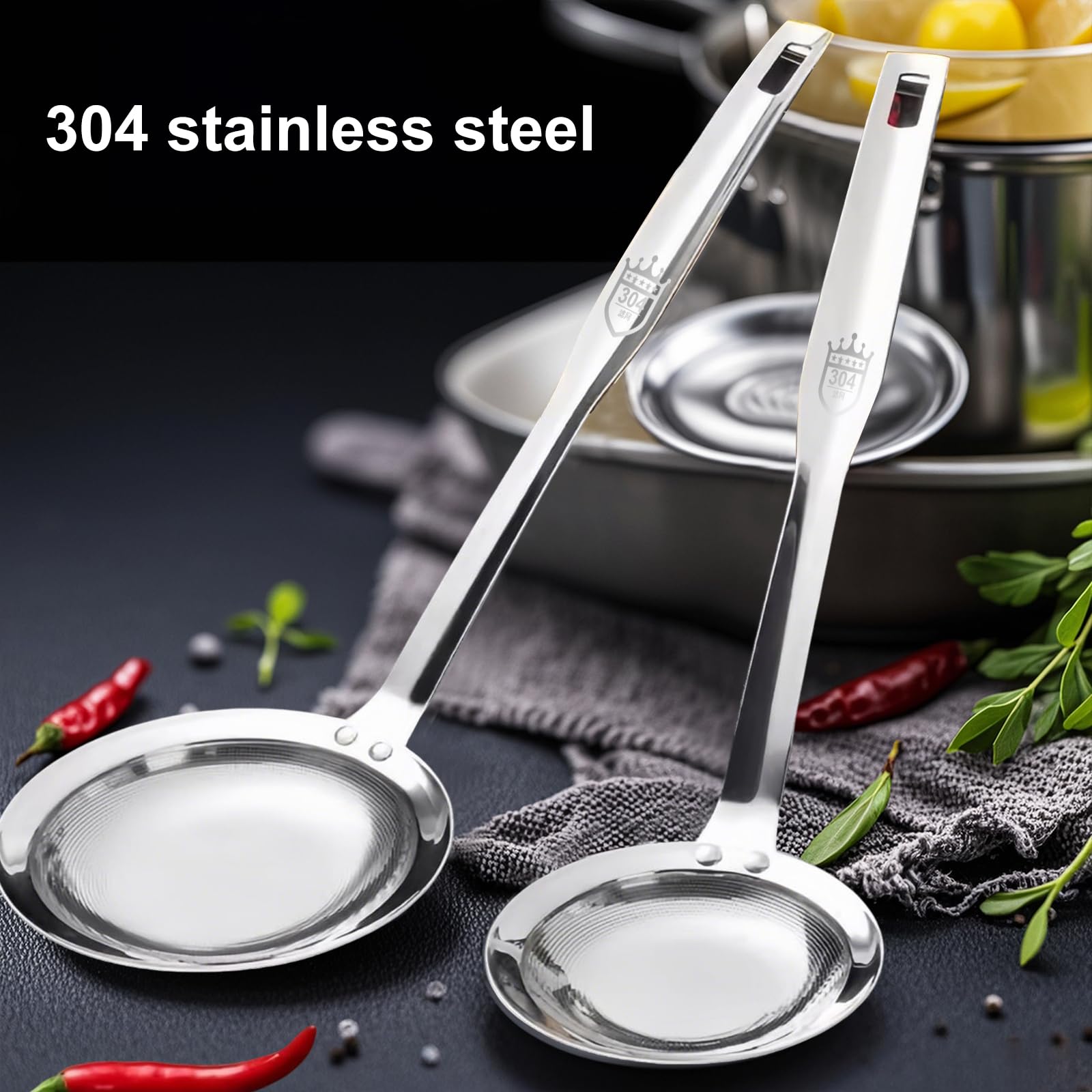 aeloer colador malla fina pequeno en acero inoxidable, perfecto para espuma y salsas.