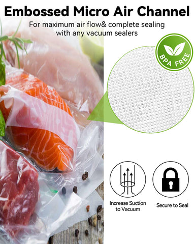 Bolsas AENTGIU compatibles con selladores mas comunes para uso facil.