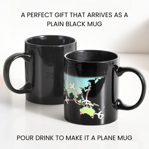 Taza AeroClix cambio de color: efecto visual que anima momentos de descanso.