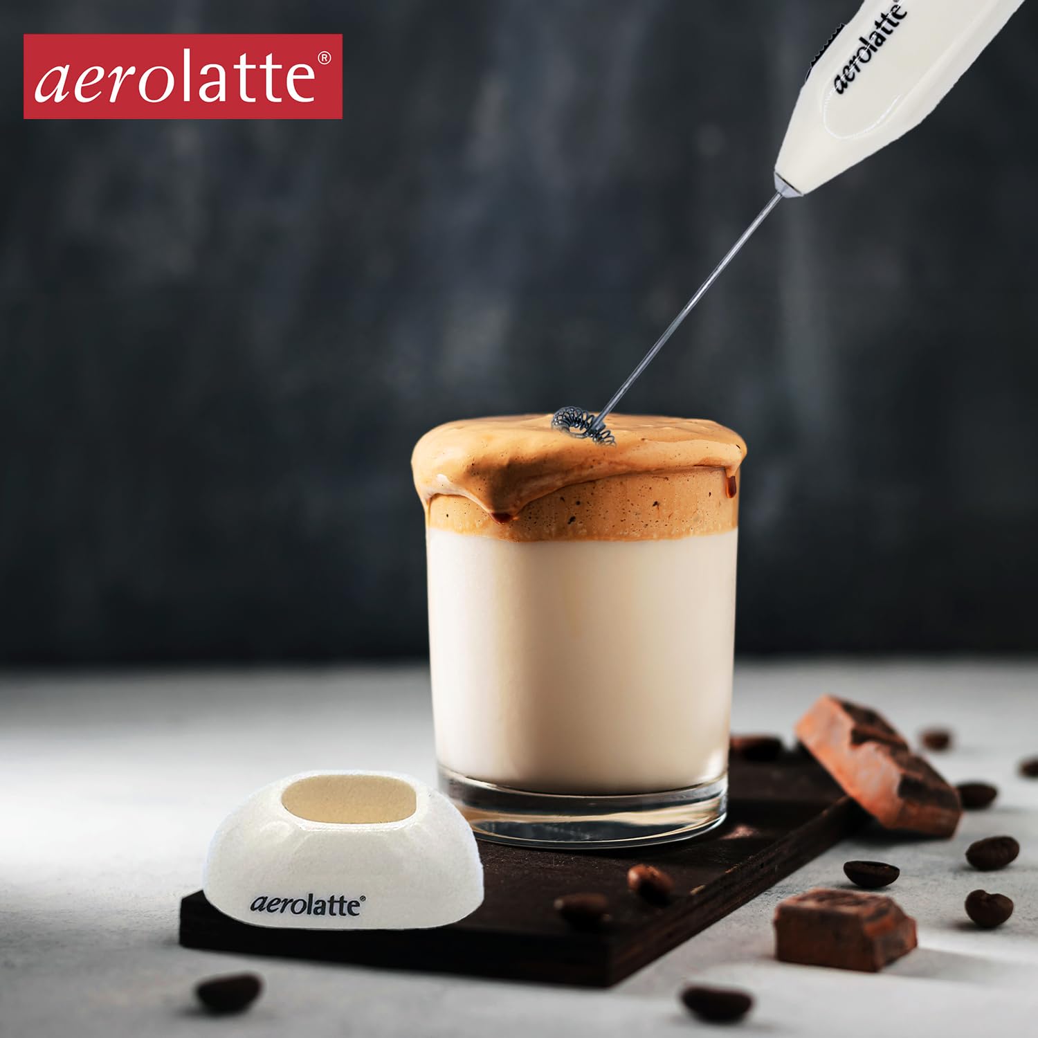 Aerolatte compatible con diferentes leches ofrece gran versatilidad