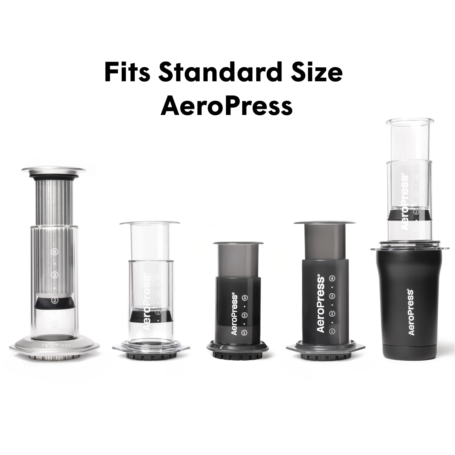 AeroPress: preserva aroma y sabor del café con filtros de papel natural.