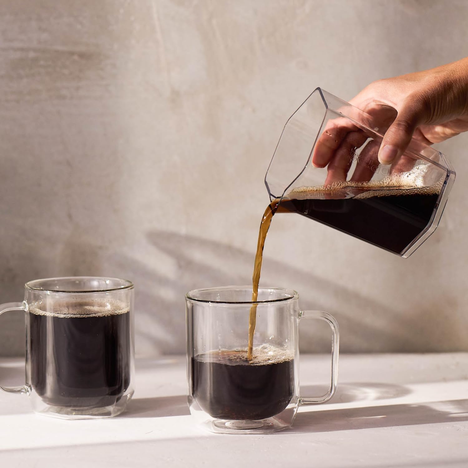 AeroPress Clear XL, controles personalizables de tiempo y temperatura para experiencias a medida