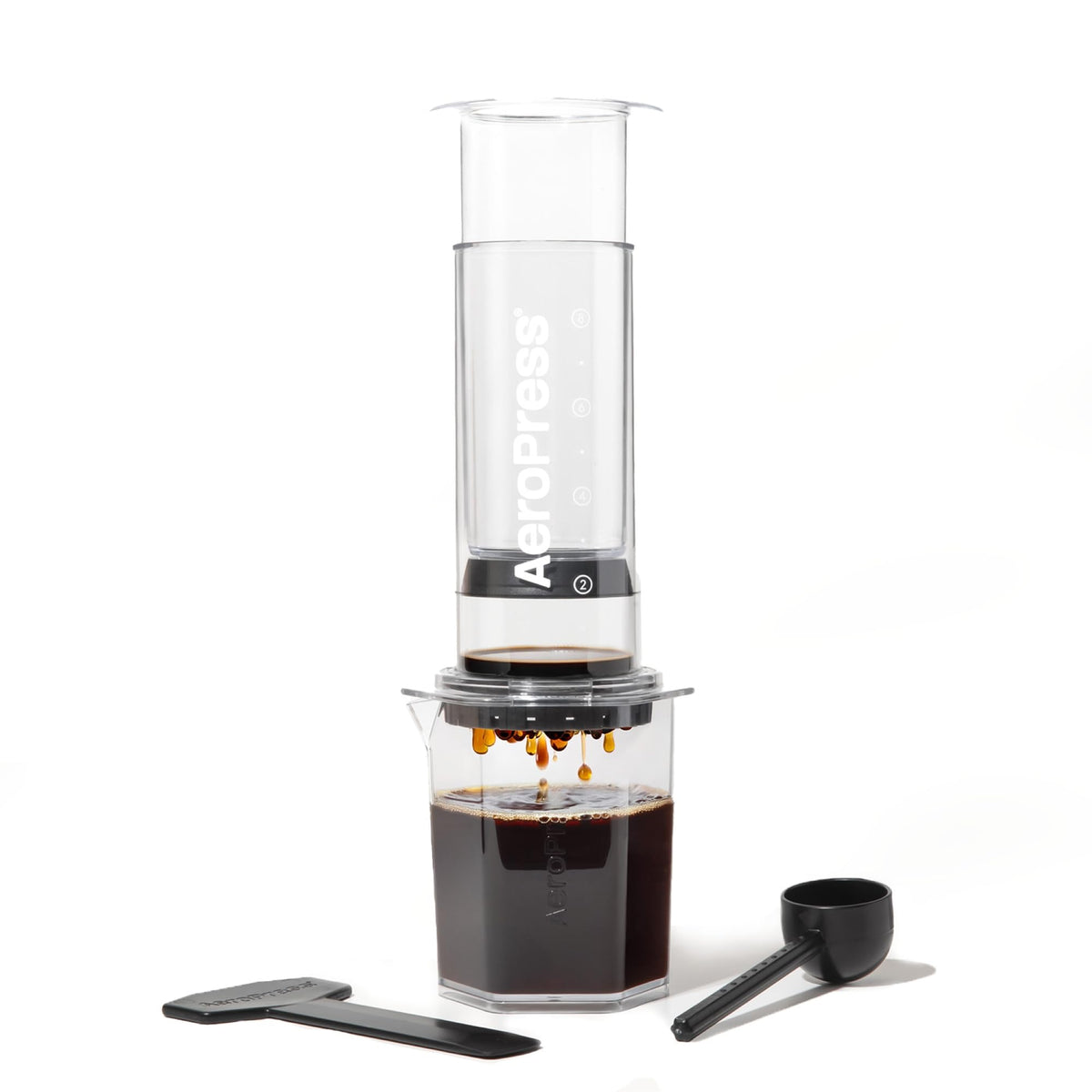 AeroPress Clear XL con jarra para servir en casa o viaje