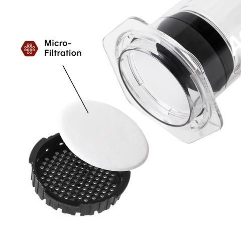 AeroPress Clear XL, tres en uno, control de sabor en un solo dispositivo