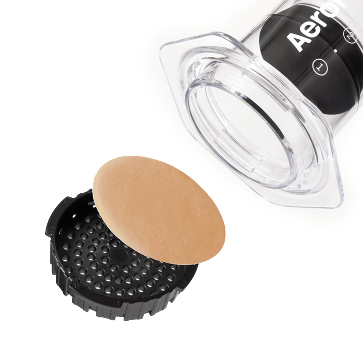 AeroPress: filtros compatibles con modelos Original, Clear, Go, Go Plus y Premium.