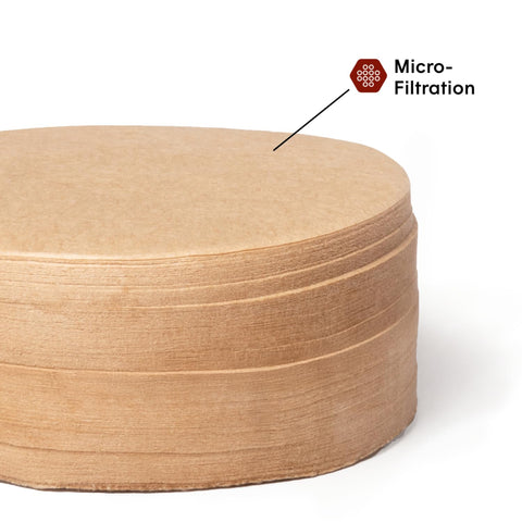 AeroPress: filtración micro ultradelgada para taza libre de sedimentos.