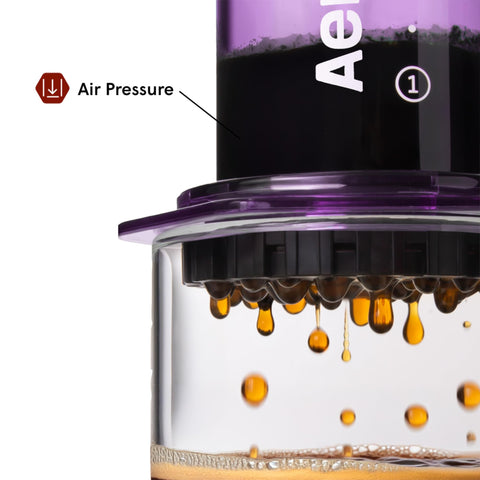 AeroPress portátil para viaje: limpieza y preparación en minutos.