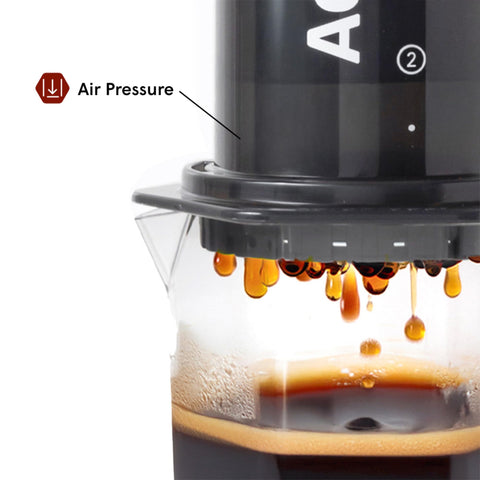 AeroPress Original XL, taza grande de 600 ml para compartir en casa.