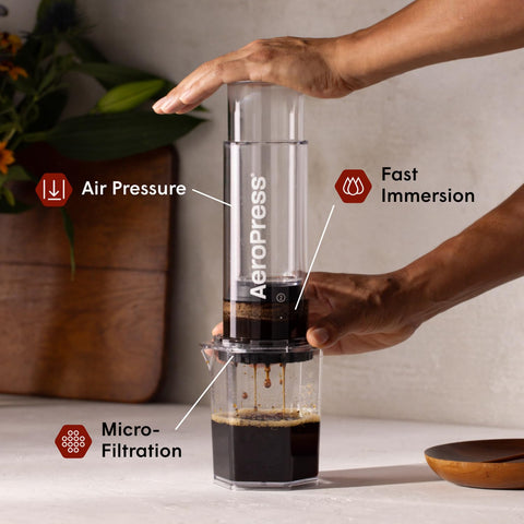 AeroPress XL filtros absorbentes de aceites amargos para taza más limpia