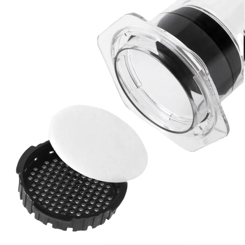 AeroPress XL papel filtrante compostable cuida el sabor natural del grano