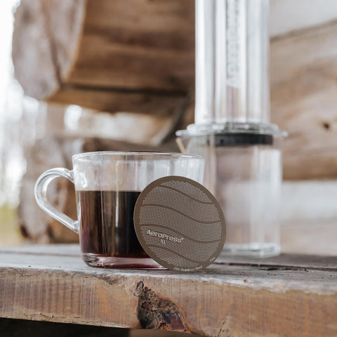 AeroPress XL uso de viaje compacto y portátil