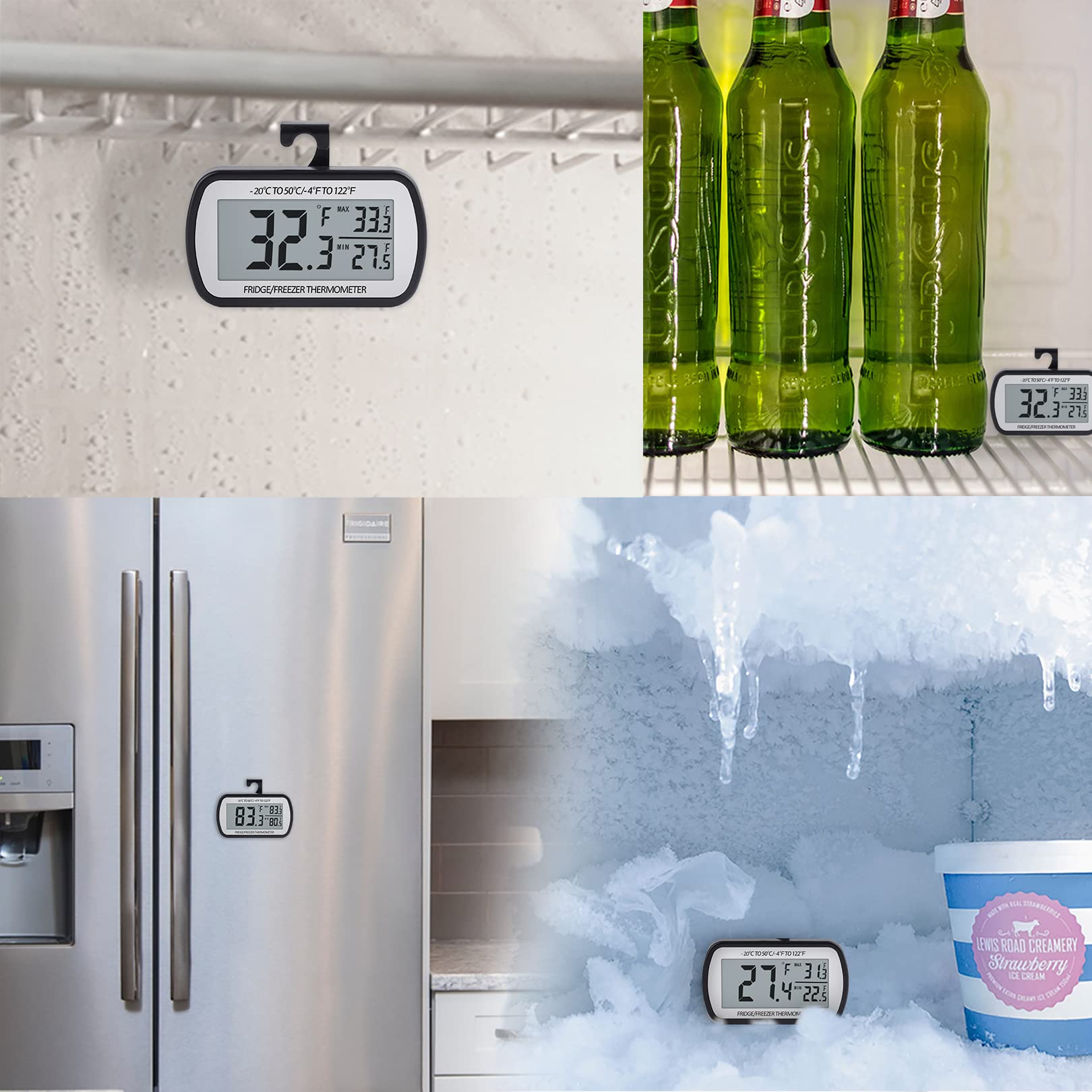 AEVETE resistente a la humedad IPX3 con batería CR2032 incluida.