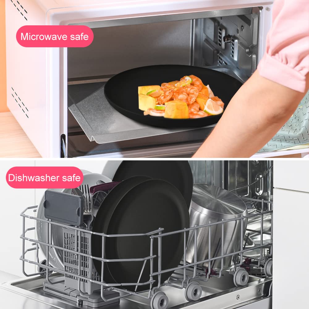 afcevnlb vajilla trigo para camping, ligera y segura para exterior.