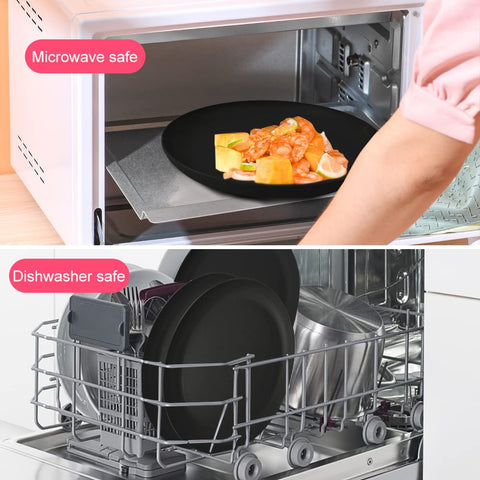 afcevnlb vajilla trigo para camping, ligera y segura para exterior.