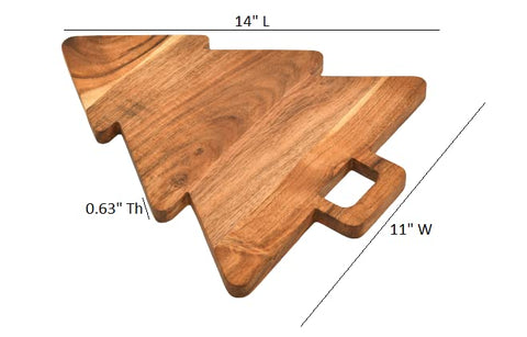 Affinity Decor tabla para charcutería en forma de árbol, ideal para aperitivos festivos