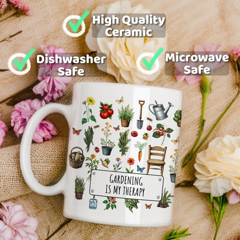 Affordali taza ceramica duradera, ideal para uso diario y para conservar el diseño