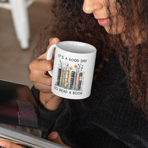 Affordali Taza casa oficina lectura, compañera ideal para pausas
