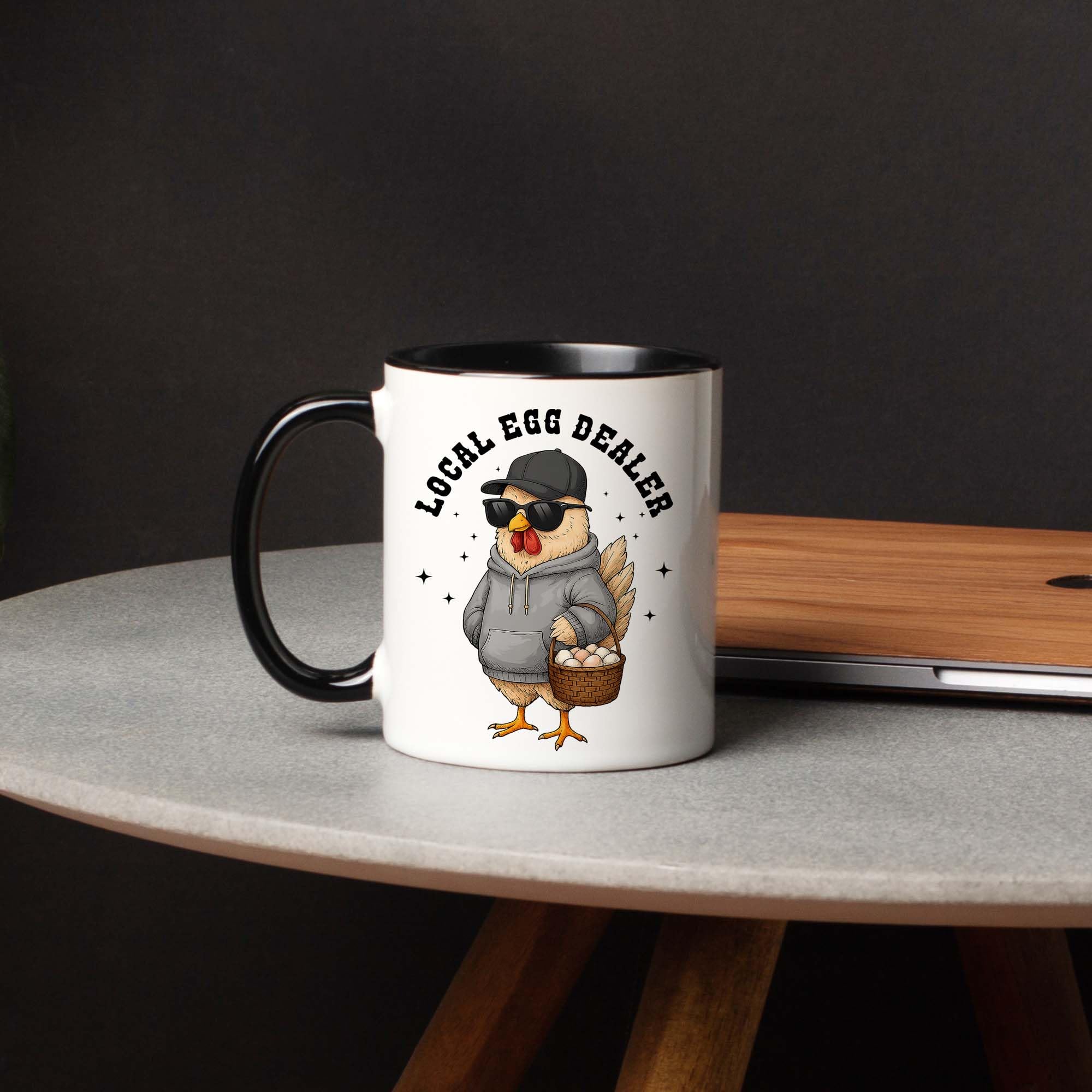 Affordali: taza regalo Día de la Madre, temática pollos.