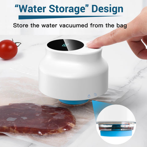 Afontoto compatible con bolsas al vacío y contenedores para almacenamiento versátil